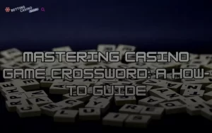 casino game crossword