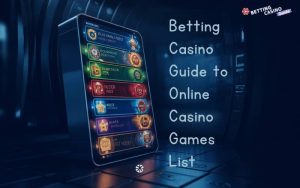 online casino games list