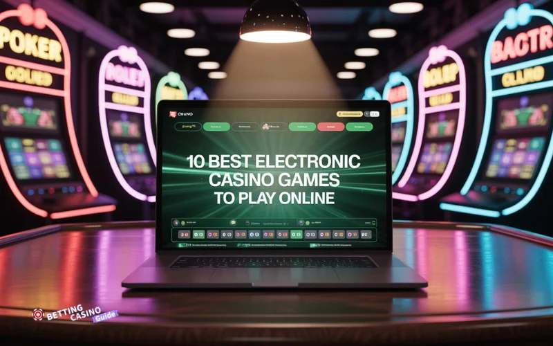 electronic casino games